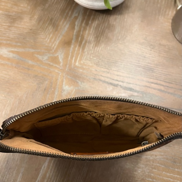 Patricia Nash Leather Wristlet/Clutch - Picture 6 of 6